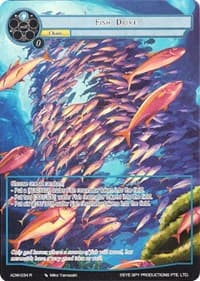 Fish Drive (Full Art) - Assault into the Demonic World - Force of Will card