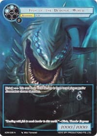 Fish of the Demonic World (Full Art) - Assault into the Demonic World - Force of Will card