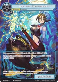Lightning Rod Mermaid (Full Art) - Assault into the Demonic World - Force of Will card