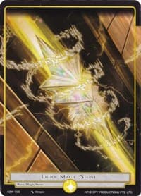 Light Magic Stone - Assault into the Demonic World - Force of Will card