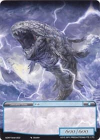 Fish Token (002) - Assault into the Demonic World - Force of Will card