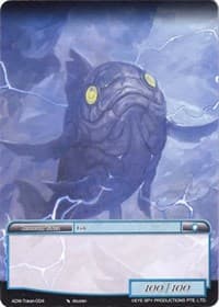 Fish Token (004) - Assault into the Demonic World - Force of Will card