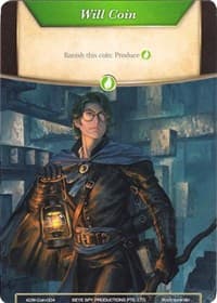Will Coin - Coin-004 - Assault into the Demonic World - Force of Will card