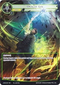 Spark of Life (Full Art) - Assault into the Demonic World - Force of Will card