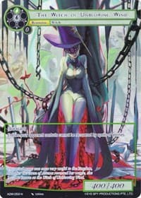 The Witch of Unblowing Wind (Full Art) - Assault into the Demonic World - Force of Will card
