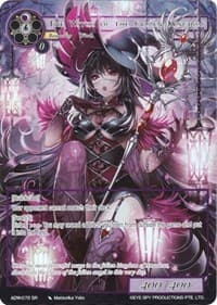 The Witch of the Fallen Kingdom (Full Art) - Assault into the Demonic World - Force of Will card
