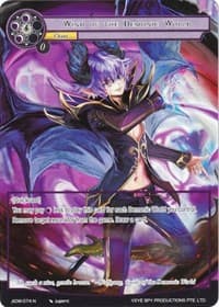 Wind of the Demonic World (Full Art) - Assault into the Demonic World - Force of Will card