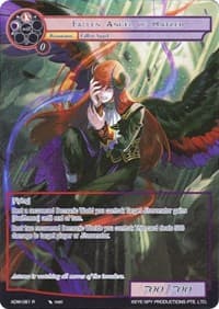 Fallen Angel of Hatred (Full Art) - Assault into the Demonic World - Force of Will card