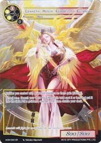 Lenneth, Heroic Goddes of Guidance (Full Art) - Assault into the Demonic World - Force of Will card