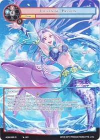 Lightning Passion (Full Art) - Assault into the Demonic World - Force of Will card