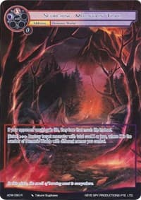 Scorching Mountain Trail (Full Art) - Assault into the Demonic World - Force of Will card