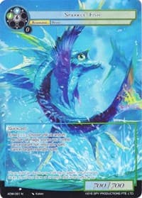 Sparkle Fish (Full Art) - Assault into the Demonic World - Force of Will card