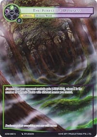 The Forest of Darkness (Full Art) - Assault into the Demonic World - Force of Will card