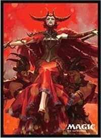 Magic: The Gathering Player's Card Sleeve - Ravnica Allegiance - Judith, the Scourge Diva (80-Pack) - Ensky Card Sleeves - Card Sleeves card