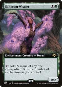 Sanctum Weaver (Extended Art) - Modern Horizons 2 - Magic: The Gathering card