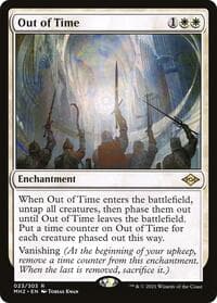 Out of Time - Modern Horizons 2 - Magic: The Gathering card