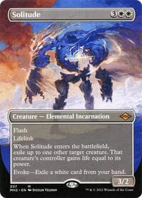 Solitude (Borderless) - Modern Horizons 2 - Magic: The Gathering card