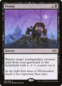 Persist - Modern Horizons 2 - Magic: The Gathering card