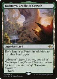 Yavimaya, Cradle of Growth - Modern Horizons 2 - Magic: The Gathering card