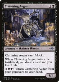 Clattering Augur - Modern Horizons 2 - Magic: The Gathering card