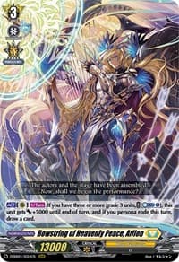 Bowstring of Heavenly Peace, Affion - D-SS01: Festival Collection 2021 - Cardfight Vanguard card