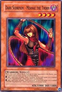 Dark Scorpion - Meanae the Thorn - Dark Revelation Volume 1 - YuGiOh card