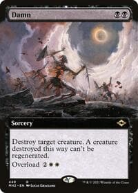 Damn (Extended Art) - Modern Horizons 2 - Magic: The Gathering card
