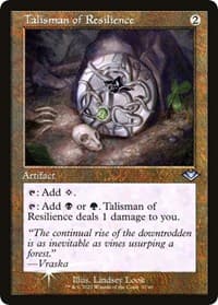 Talisman of Resilience (Retro Frame) - Modern Horizons - Magic: The Gathering card