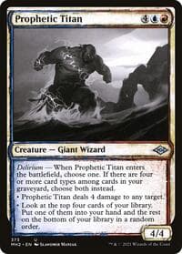 Prophetic Titan (Showcase) - Modern Horizons 2 - Magic: The Gathering card