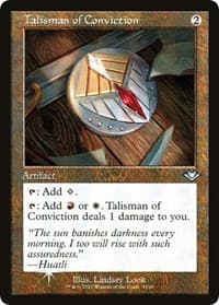 Talisman of Conviction (Retro Frame) - Modern Horizons - Magic: The Gathering card