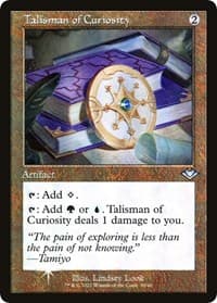 Talisman of Curiosity (Retro Frame) - Modern Horizons - Magic: The Gathering card