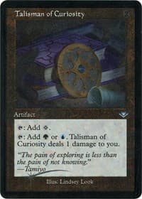 Talisman of Curiosity (Retro Frame) (Foil Etched) - Modern Horizons - Magic: The Gathering card