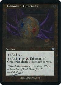 Talisman of Creativity (Retro Frame) (Foil Etched) - Modern Horizons - Magic: The Gathering card