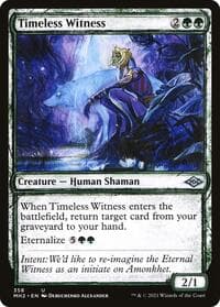 Timeless Witness (Showcase) - Modern Horizons 2 - Magic: The Gathering card
