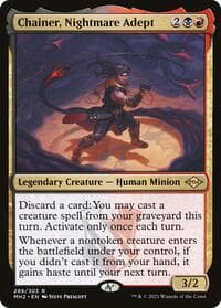 Chainer, Nightmare Adept - Modern Horizons 2 - Magic: The Gathering card