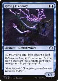 Raving Visionary - Modern Horizons 2 - Magic: The Gathering card