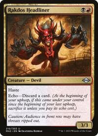 Rakdos Headliner - Modern Horizons 2 - Magic: The Gathering card