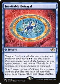 Inevitable Betrayal - Modern Horizons 2 - Magic: The Gathering card