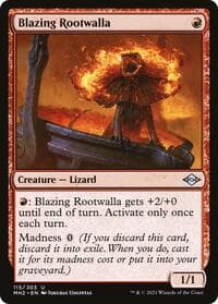 Blazing Rootwalla - Modern Horizons 2 - Magic: The Gathering card