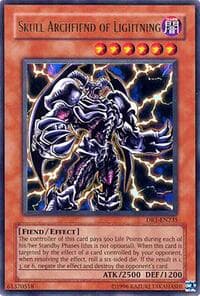 Skull Archfiend of Lightning - Dark Revelation Volume 1 - YuGiOh card
