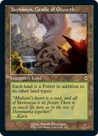 Yavimaya, Cradle of Growth (Retro Frame) (Foil Etched) - Modern Horizons 2 - Magic: The Gathering card