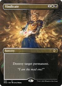 Vindicate (Borderless) - Modern Horizons 2 - Magic: The Gathering card