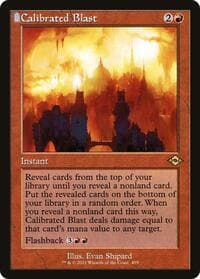Calibrated Blast (Retro Frame) - Modern Horizons 2 - Magic: The Gathering card