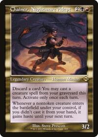 Chainer, Nightmare Adept (Retro Frame) - Modern Horizons 2 - Magic: The Gathering card