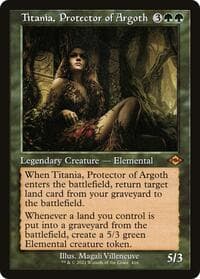 Titania, Protector of Argoth (Retro Frame) - Modern Horizons 2 - Magic: The Gathering card
