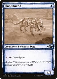 Floodhound (Showcase) - Modern Horizons 2 - Magic: The Gathering card