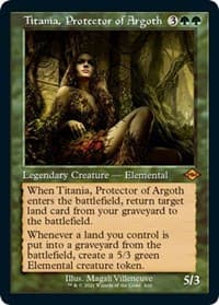 Titania, Protector of Argoth (Retro Frame) (Foil Etched) - Modern Horizons 2 - Magic: The Gathering card