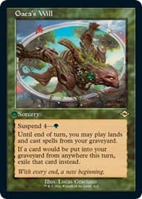 Gaea's Will (Retro Frame) (Foil Etched) - Modern Horizons 2 - Magic: The Gathering card