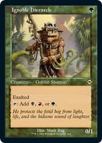 Ignoble Hierarch (Retro Frame) (Foil Etched) - Modern Horizons 2 - Magic: The Gathering card