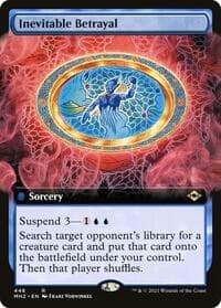Inevitable Betrayal (Extended Art) - Modern Horizons 2 - Magic: The Gathering card